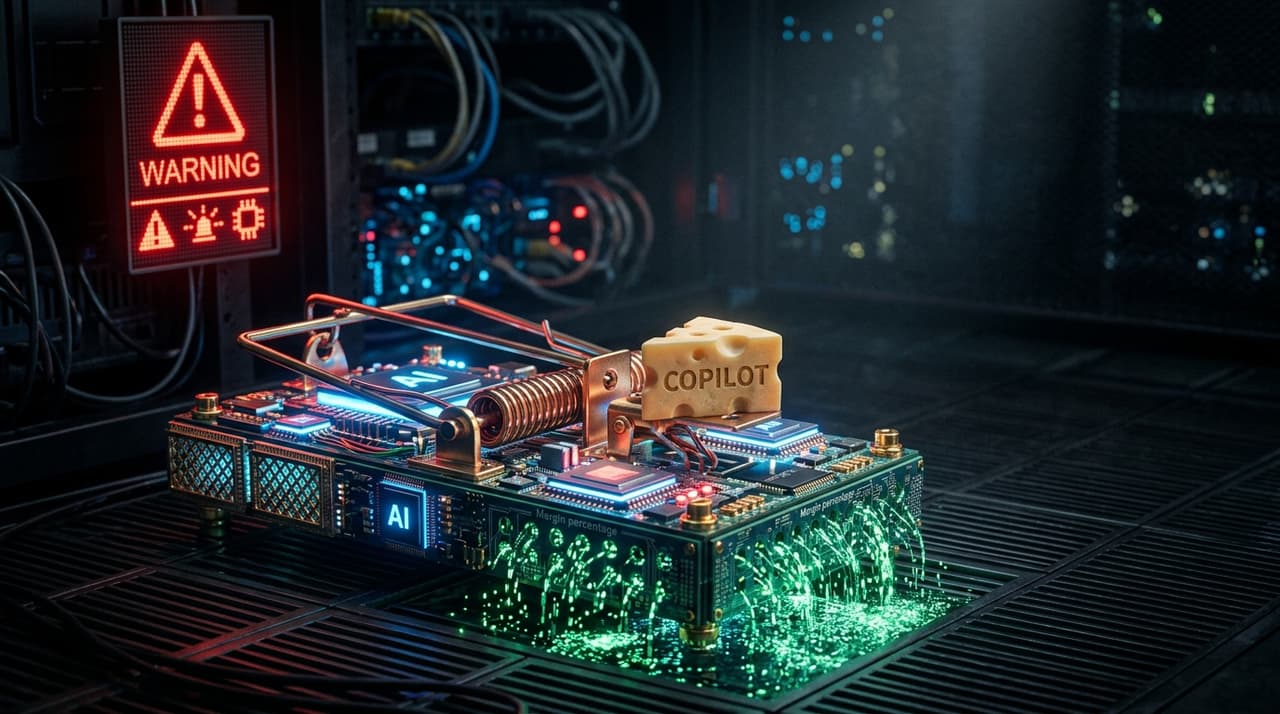 Your AI Copilot Is a Margin Trap. Build for Replacement, Not Assistance.